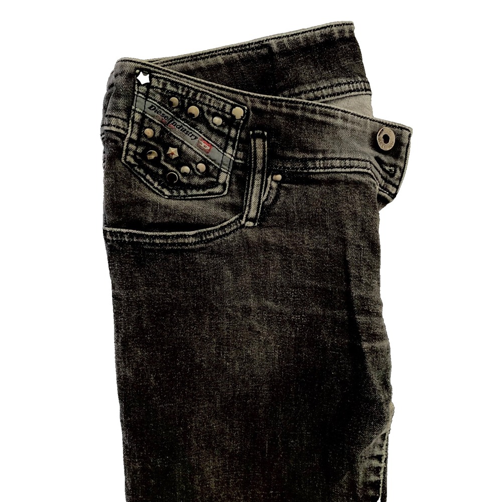 Vintage Women's Diesel Distressed Matic 27x32 Low rise Skinny Jean